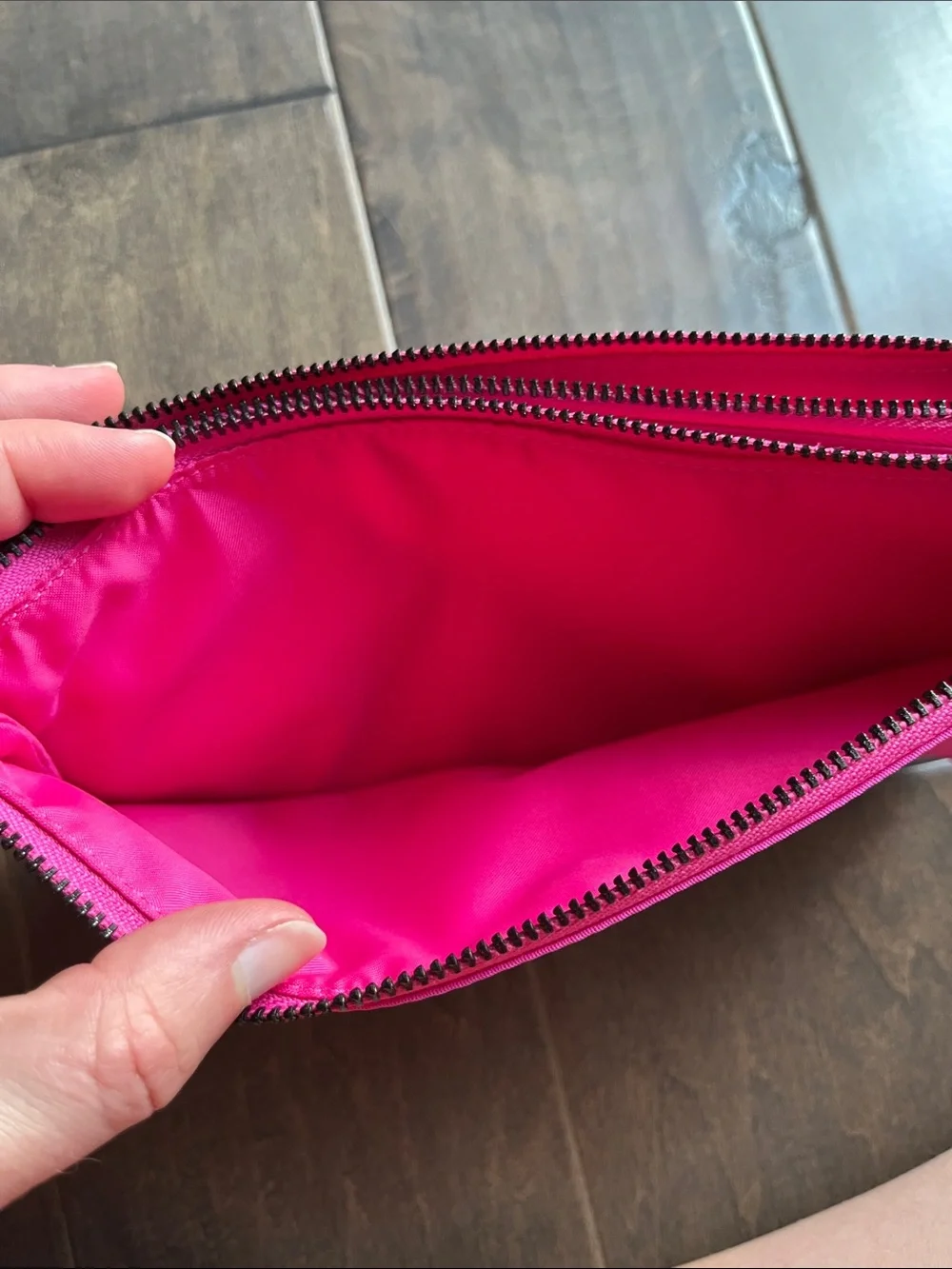 Lululemon Sonic Pink Now and Always Pouch Wristlet Clutch